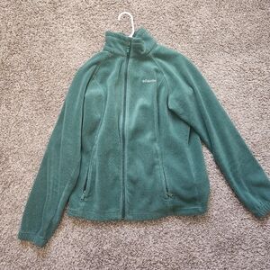 Columbia Green Fleece Jacket